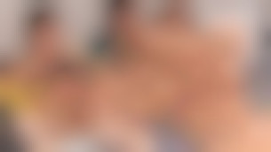 Four lads having sexy fun