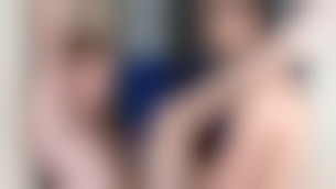 Jaxon milks Oscar in the toilet