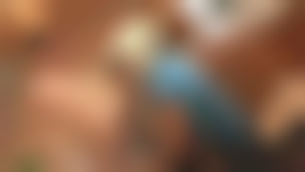 Trio bi dans la cuisine